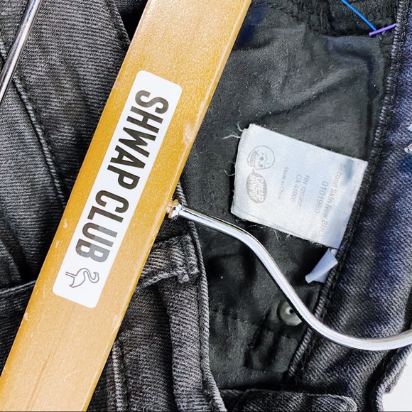 CHEAP MONDAY second skin new black skinny jeans - Picture 2 of 3